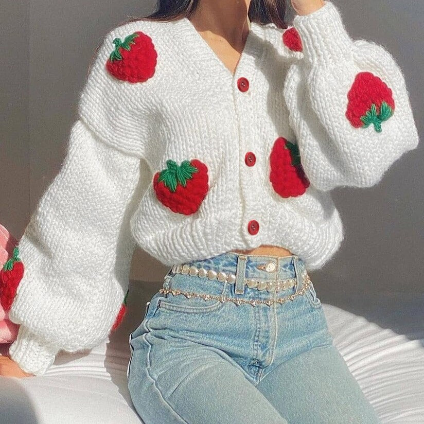 Olivia| Strikket cardigan