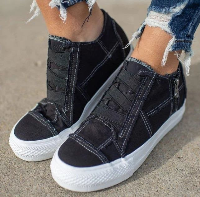 Drina - Canvas-sneakers til kvinder
