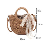 Paisley Woven Summer Bag