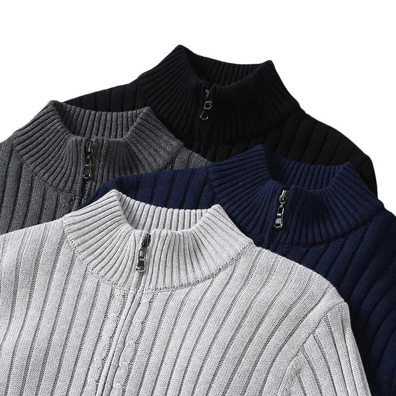 Strikket cardigan til mænd