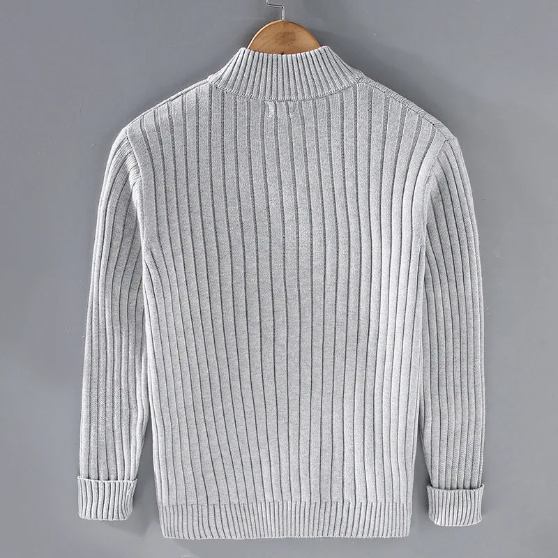 Strikket cardigan til mænd