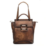 Loyola Leather Convertible Backpack & Shoulder Bag til kvinder - One Size