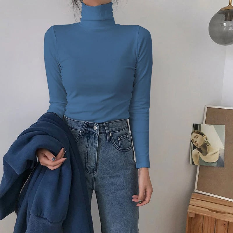 Langærmet sweater til kvinder