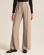 Beige Bukser | Polyester | Tidløst & Professionelt Look