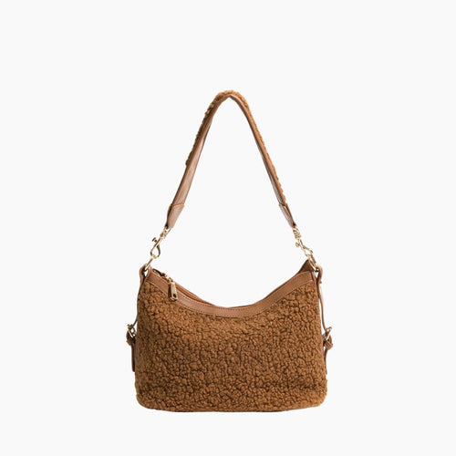 Kate Faux Fur Shoulder Bag