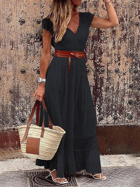 Luisa - Kantet kjole - Vintage-elegance
