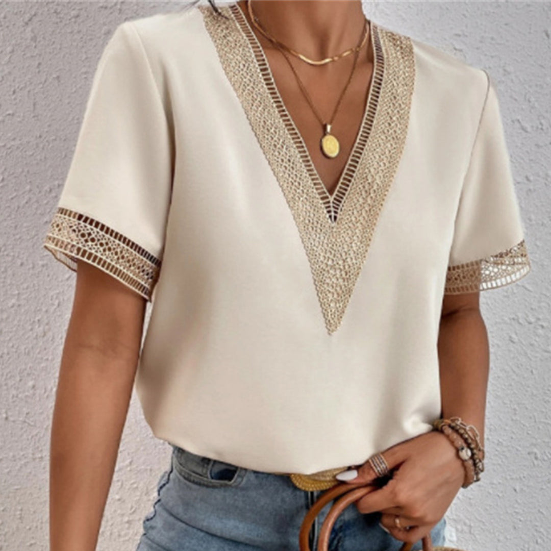 Elegant t-shirt til damer