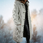 Sofia | Lang Strik Cardigan