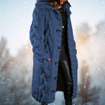 Sofia | Lang Strik Cardigan