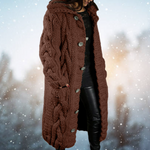 Sofia | Lang Strik Cardigan