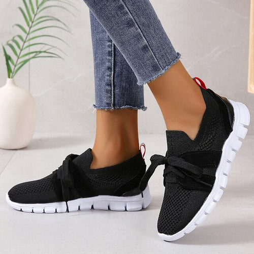 BETSY - Åndbare sneakers i strik