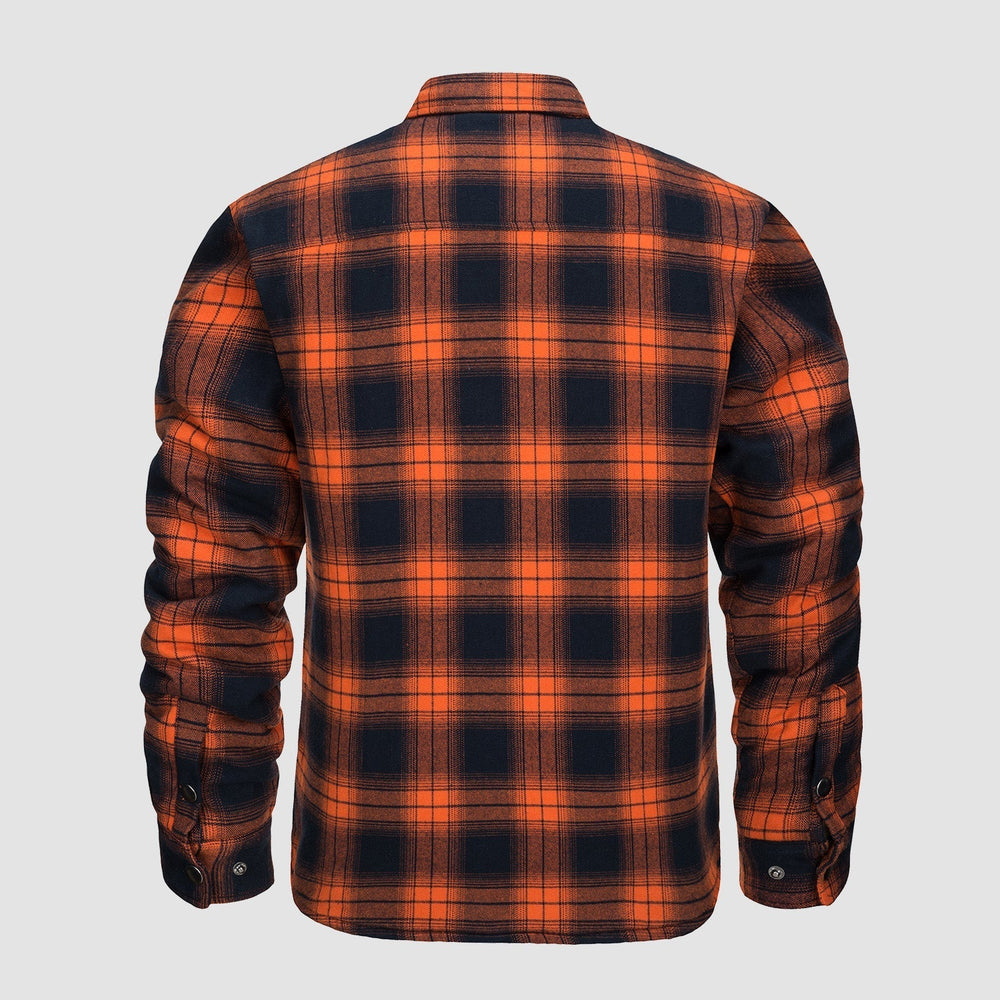 Devako Flannel-skjortejakke til mænd