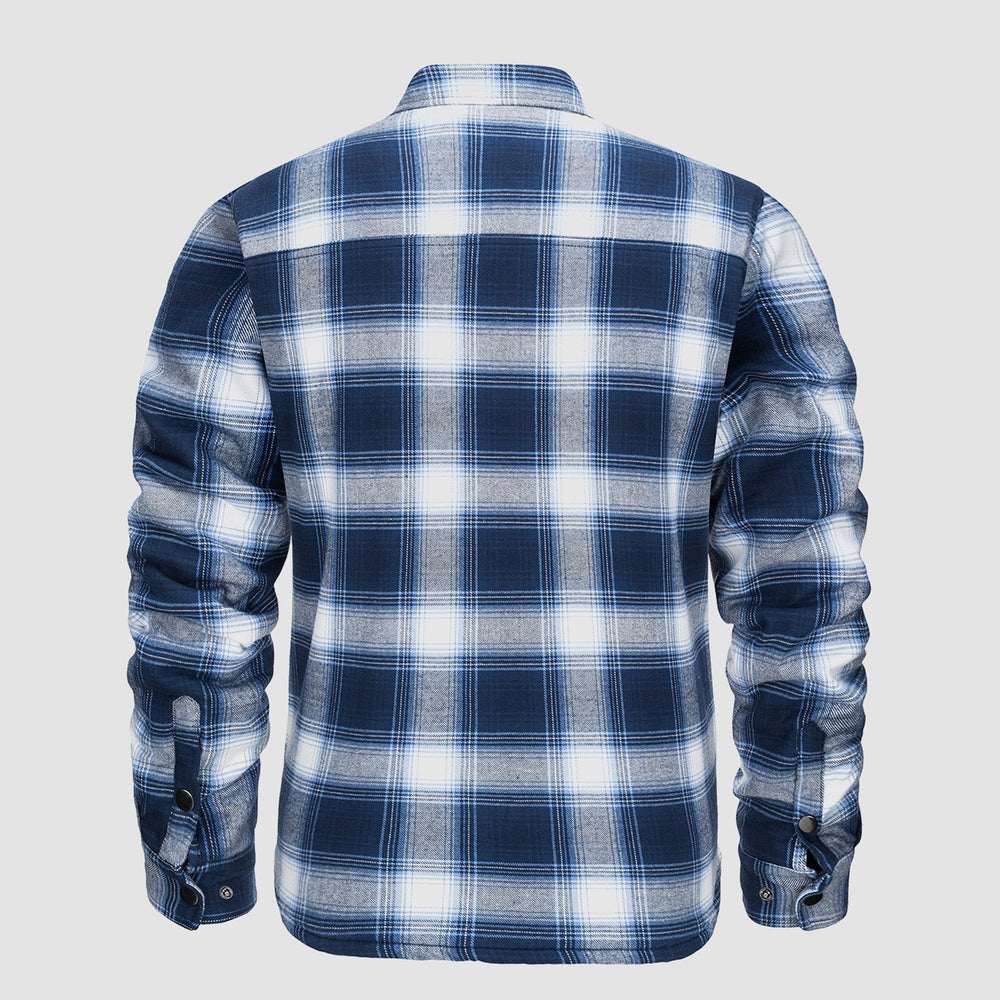 Devako Flannel-skjortejakke til mænd