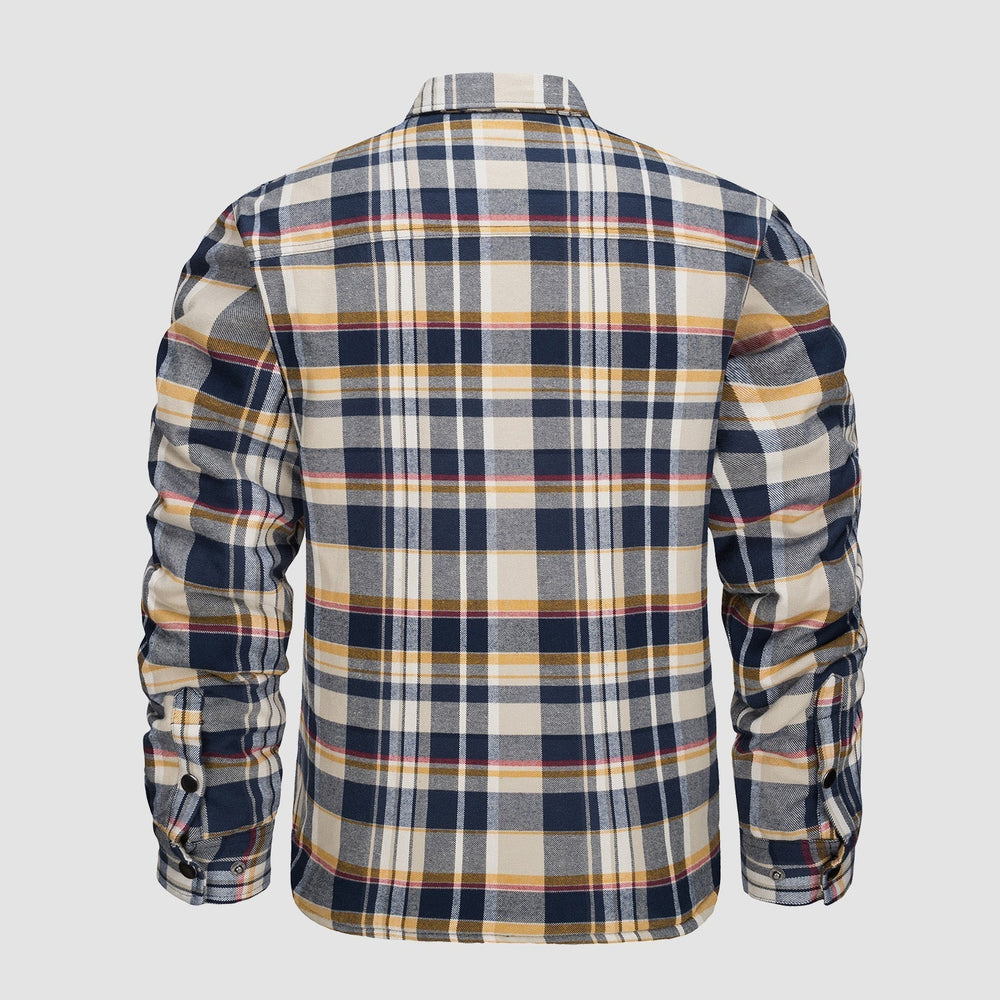 Devako Flannel-skjortejakke til mænd