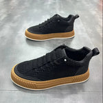 Vertex - Strukturerede afslappede sneakers med lav top