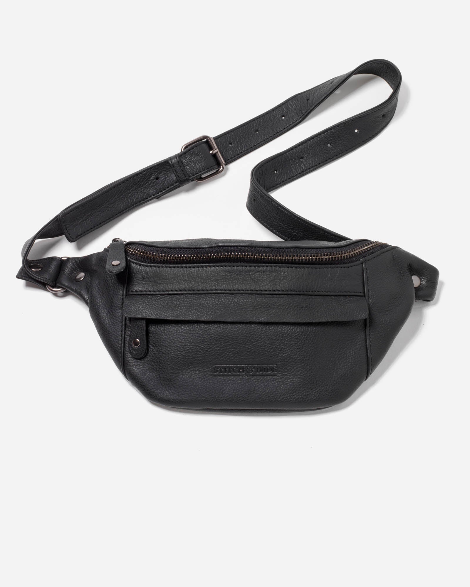 Stitch & Hide Bailey læder hoftetaske
