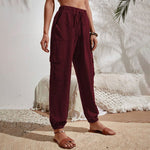 Brittany | Casual Joggers med Snøre og Praktiske Lommer