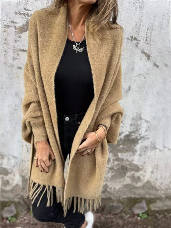 Elvira | Cardigan med frynser
