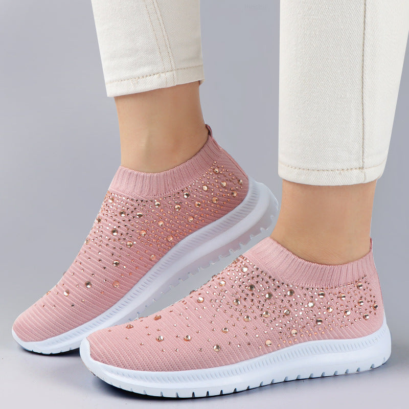 Andrea | Glitter Comfort Sneakers