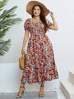 Evelina - Plus Size-kjole - Sommer Boho