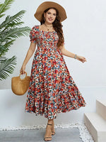 Evelina - Plus Size-kjole - Sommer Boho