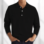 Langærmet poloshirt - Roach