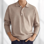 Langærmet poloshirt - Roach