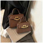 Rikke - Lychee-mønstret crossbody-taske