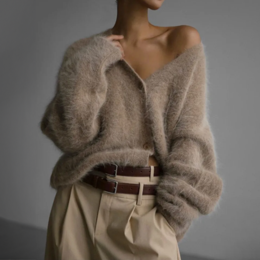 Mariane - Couture-cardigan i kashmir