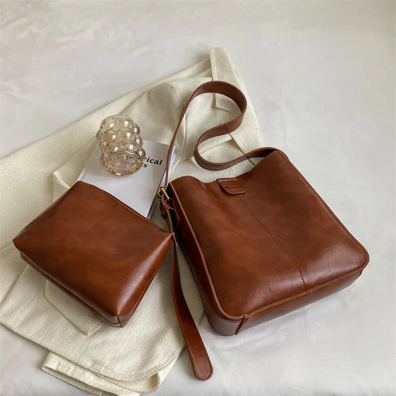 Ava Retro Tote Bag Sæt