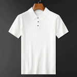 Vaffel Jacquard Strikket Skjorte - Sinus