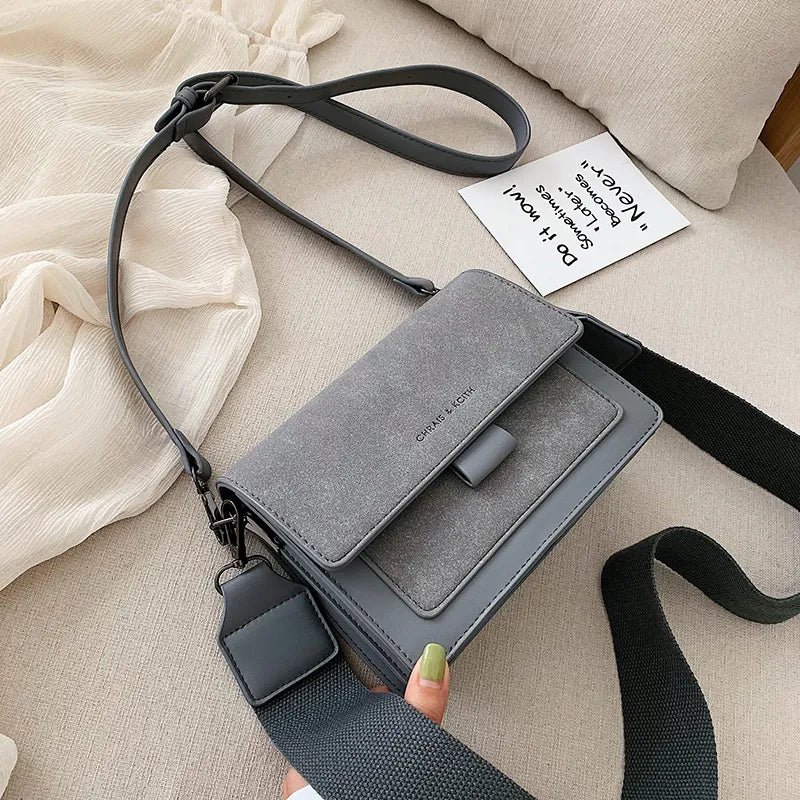 Annelie - Moderigtig skuldertaske med multi-lomme design