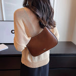 Michelle - Struktureret Læder Crossbody Taske
