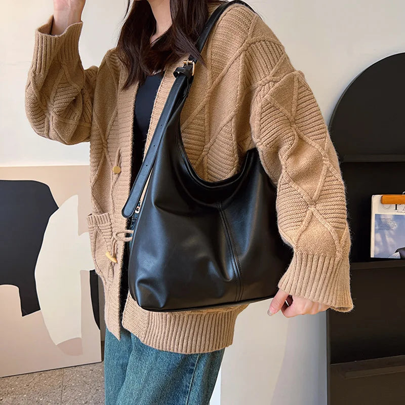 Luna Retro Skulder Tote Taske