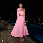 Stella - Elegant 3D-blomstret kjole