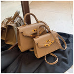 Rikke - Lychee-mønstret crossbody-taske