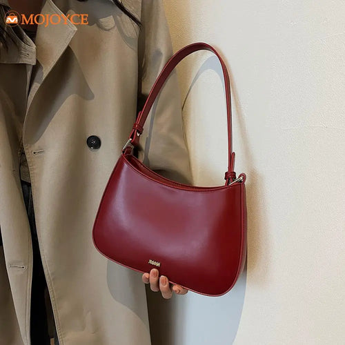 Michelle - Struktureret Læder Crossbody Taske