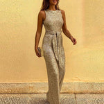 Skinnende jumpsuit til kvinder