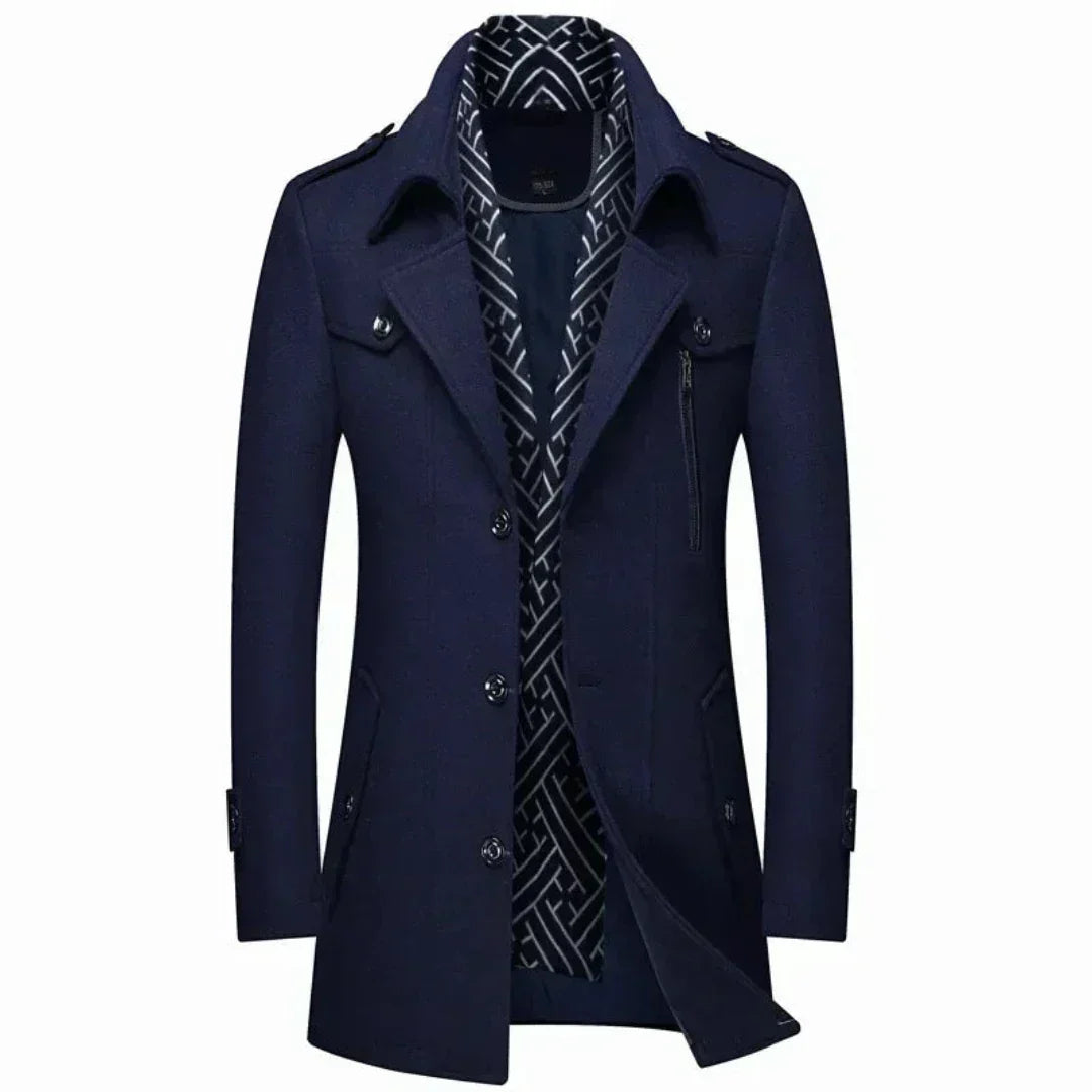 Moderne klassisk trenchcoat til herrer