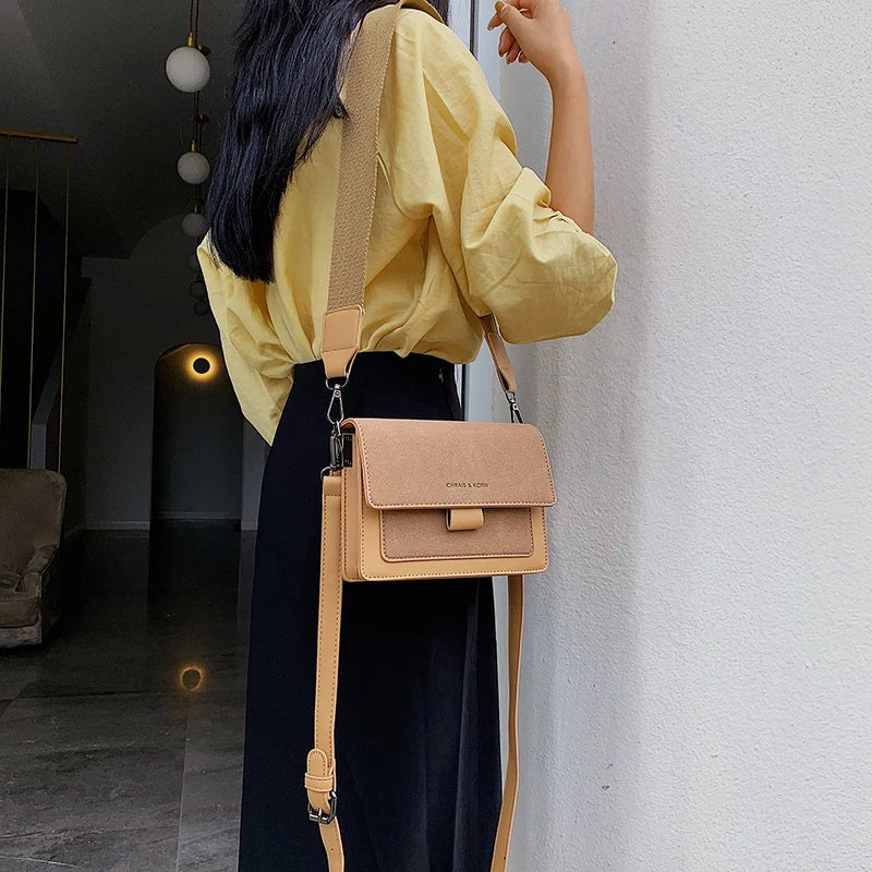 Annelie - Moderigtig skuldertaske med multi-lomme design