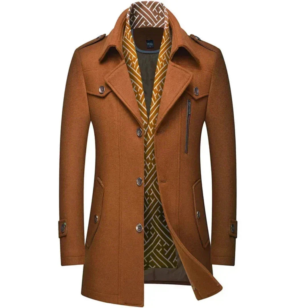 Moderne klassisk trenchcoat til herrer