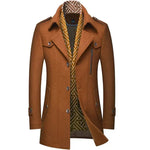 Moderne klassisk trenchcoat til herrer