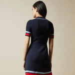 Natalia - Sporty smart kjole med krave
