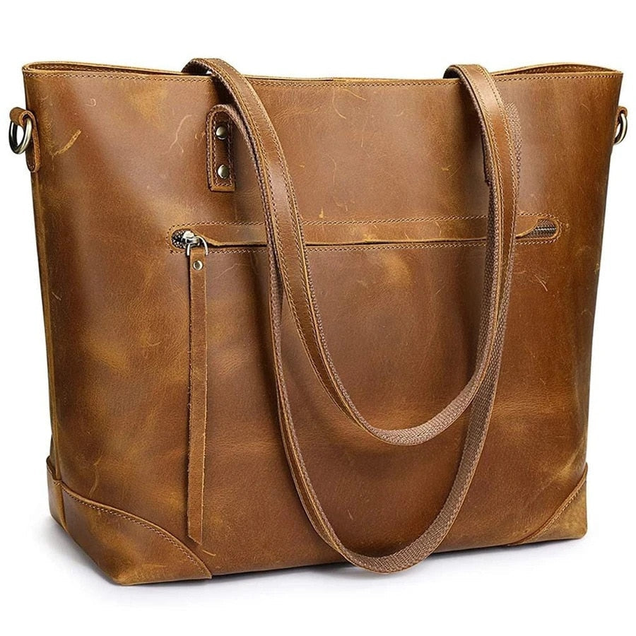 Jessica - Tidløs vintage skuldertaske