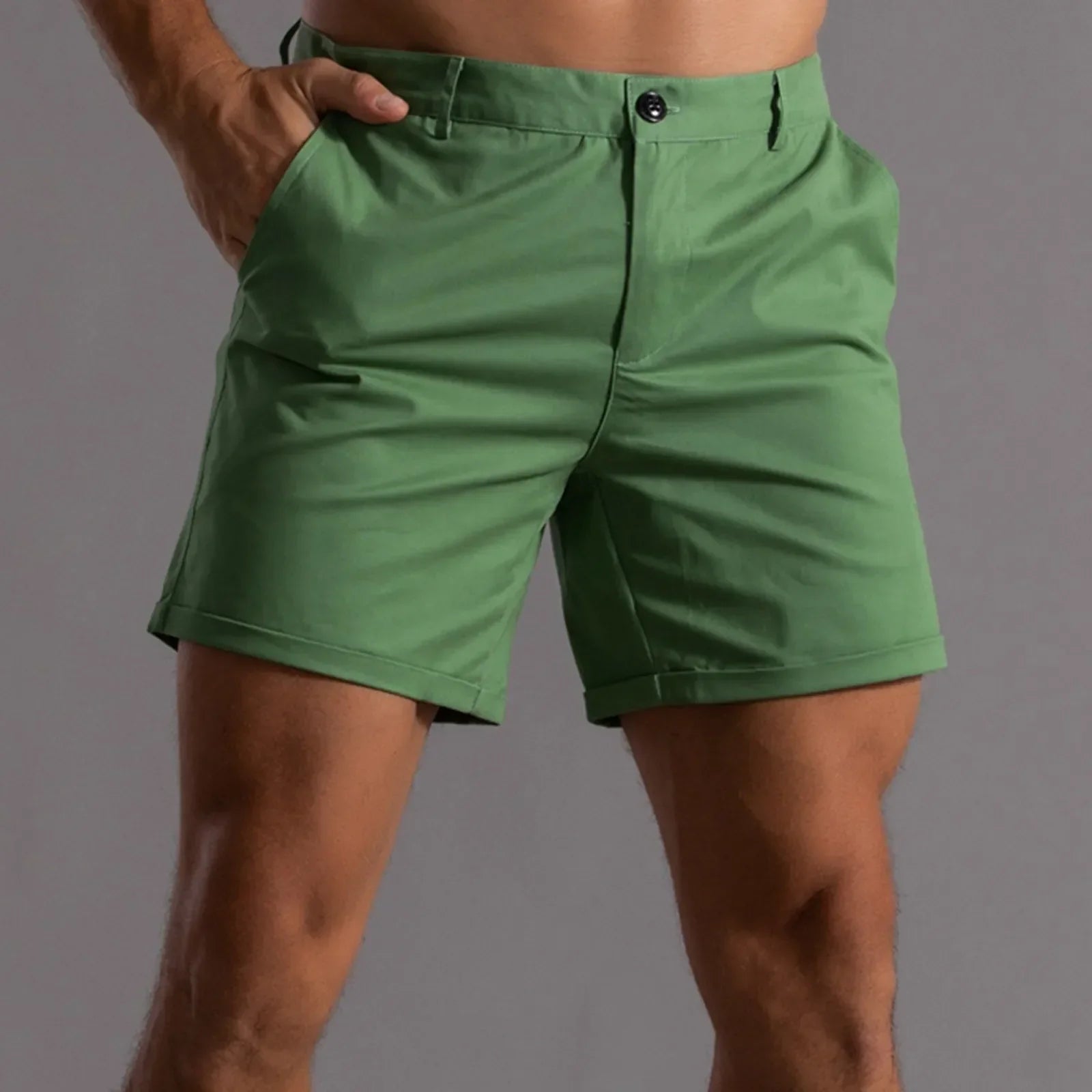 Dietrich - Afslappede bomuldsshorts