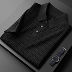 Vaffel Jacquard Strikket Skjorte - Sinus