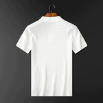 Vaffel Jacquard Strikket Skjorte - Sinus