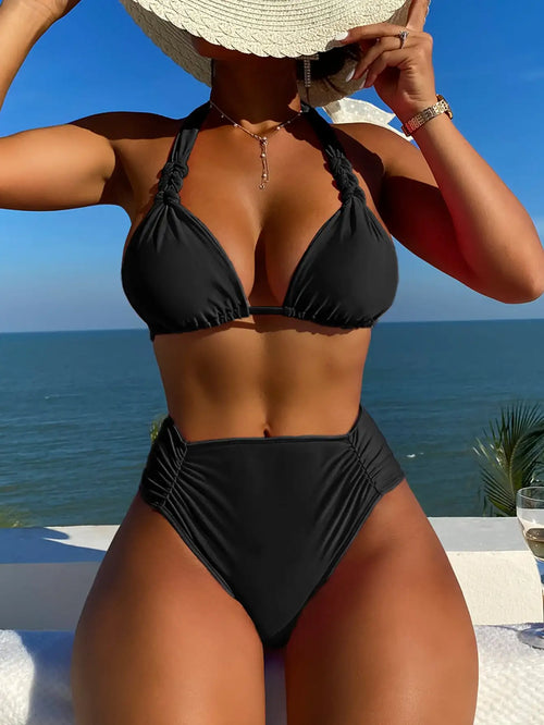 Romilly - Plisseret bikinisæt
