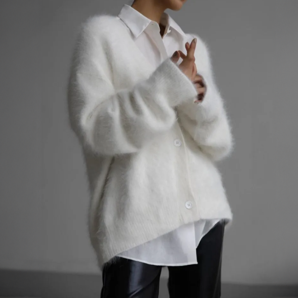 Mariane - Couture-cardigan i kashmir