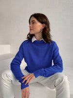 Strikket rullekravesweater til kvinder